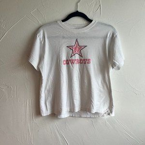 Vintage Dallas Cowboys' Cropped T-Shirt